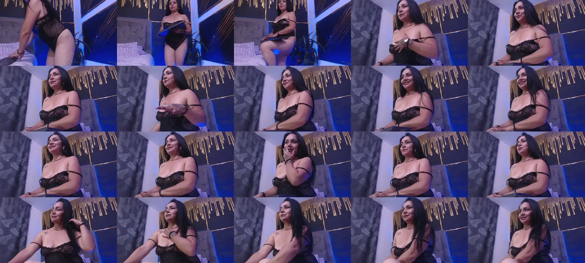 Zara44sweet photo contact sheet