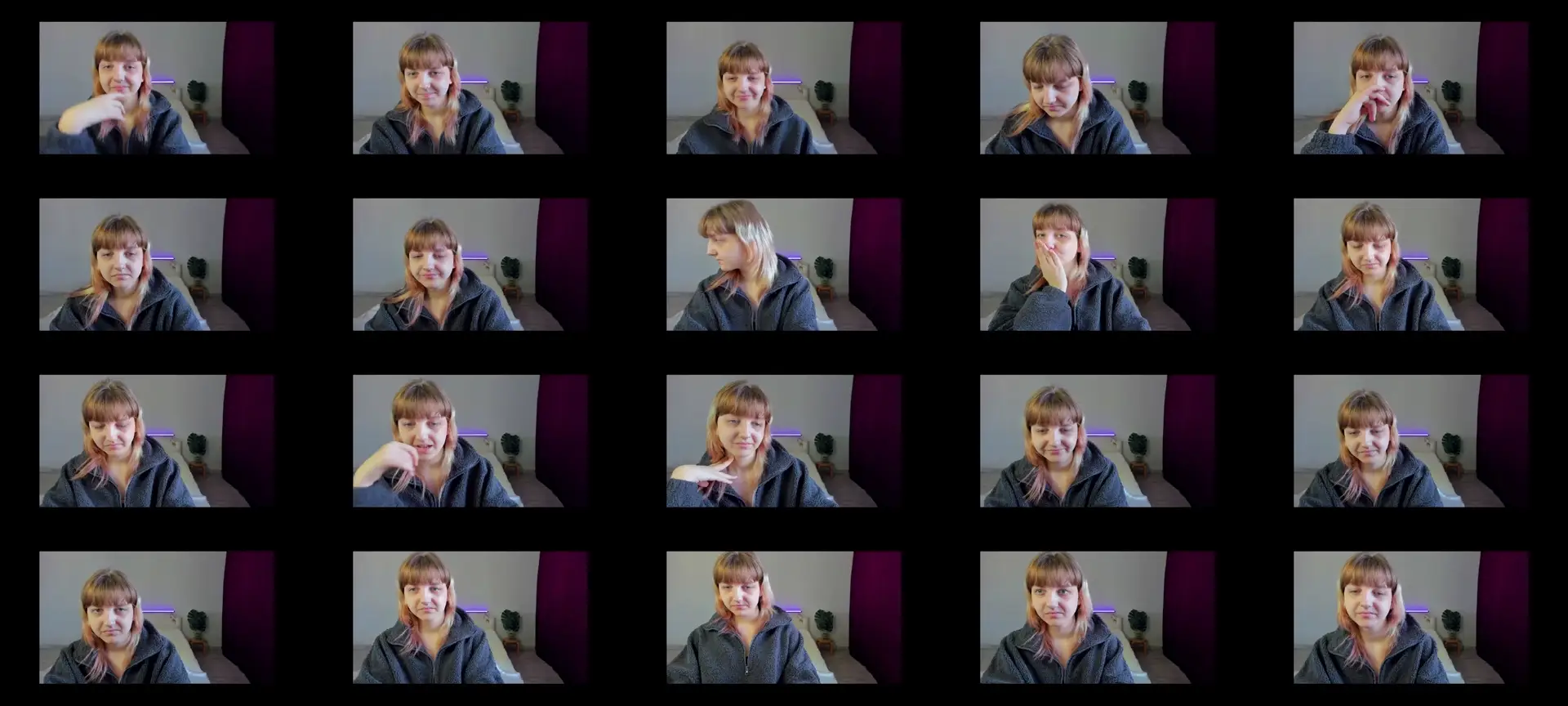 ZarinaRolf photo contact sheet