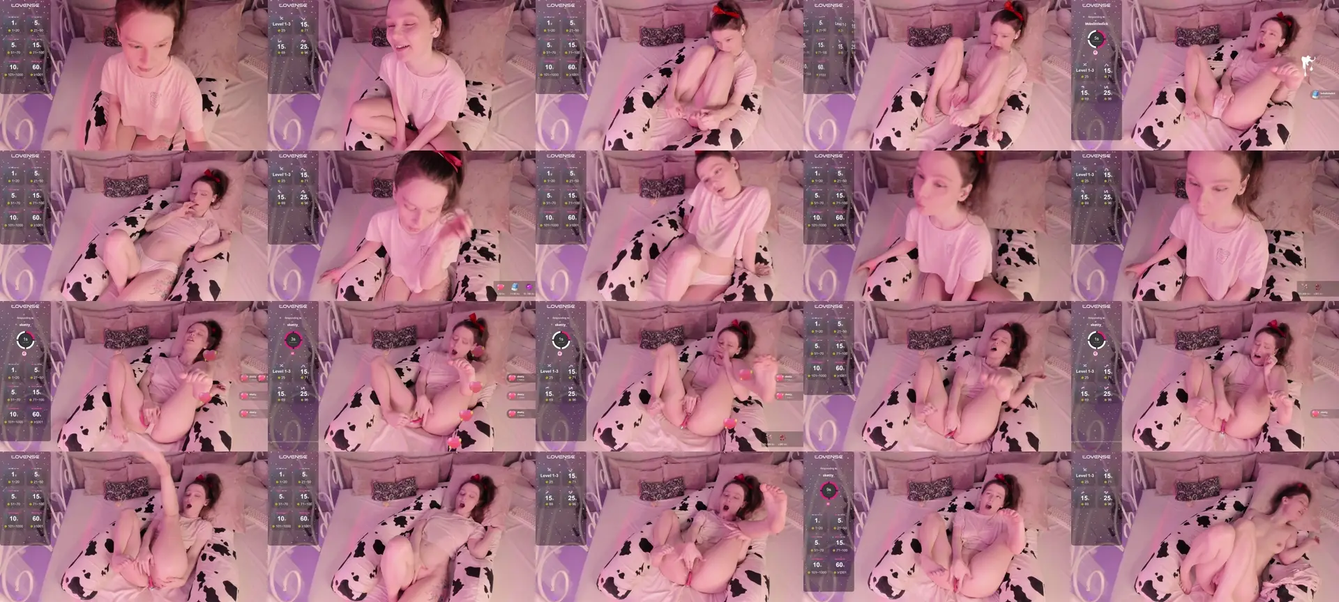 AliceKinkyGir photo contact sheet