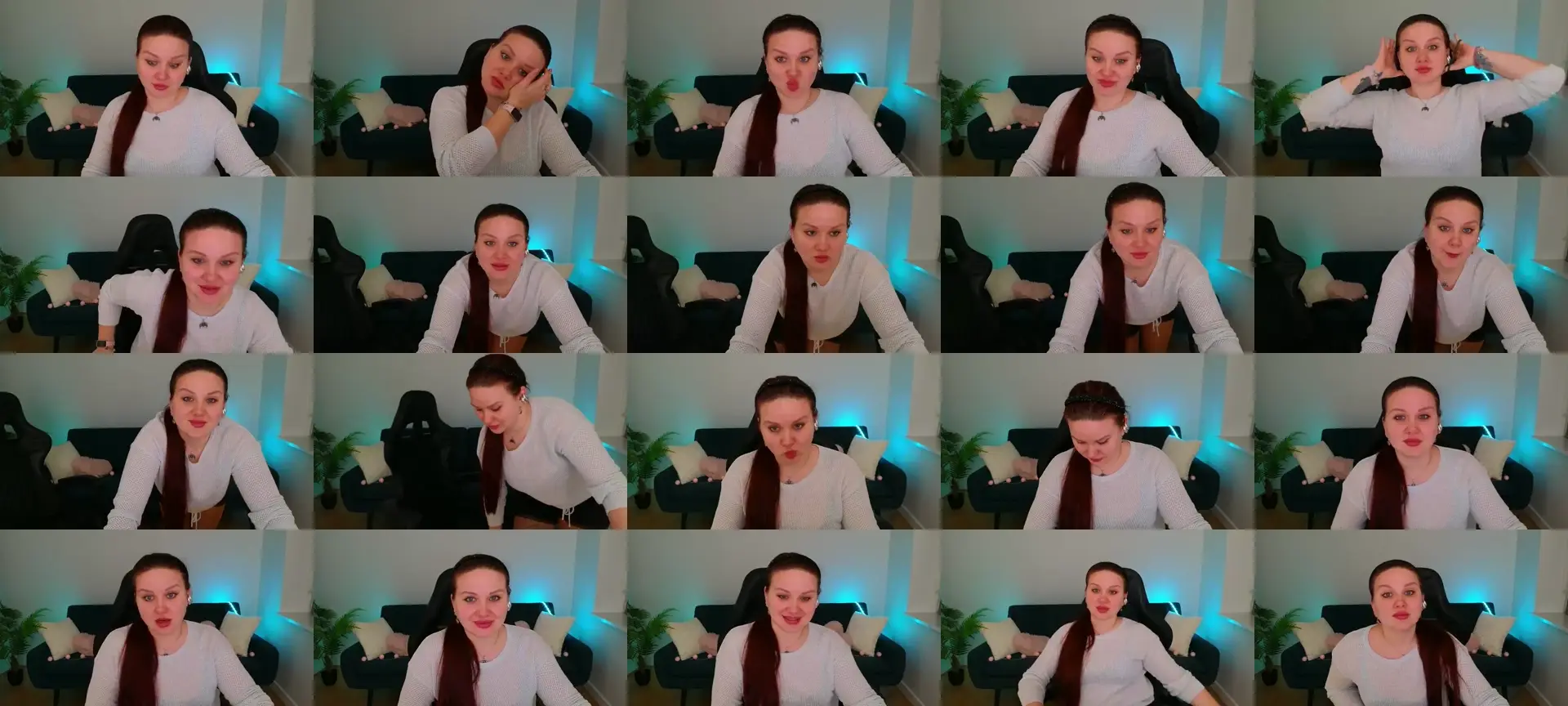 AmandaVyx photo contact sheet