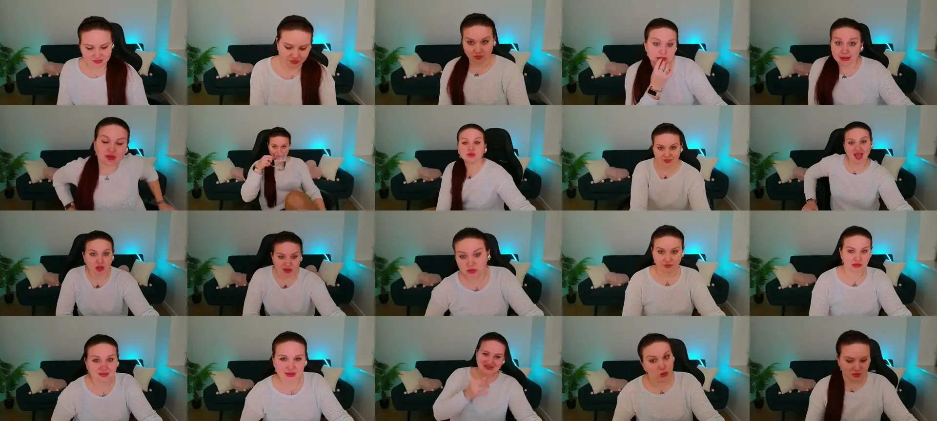 AmandaVyx photo contact sheet