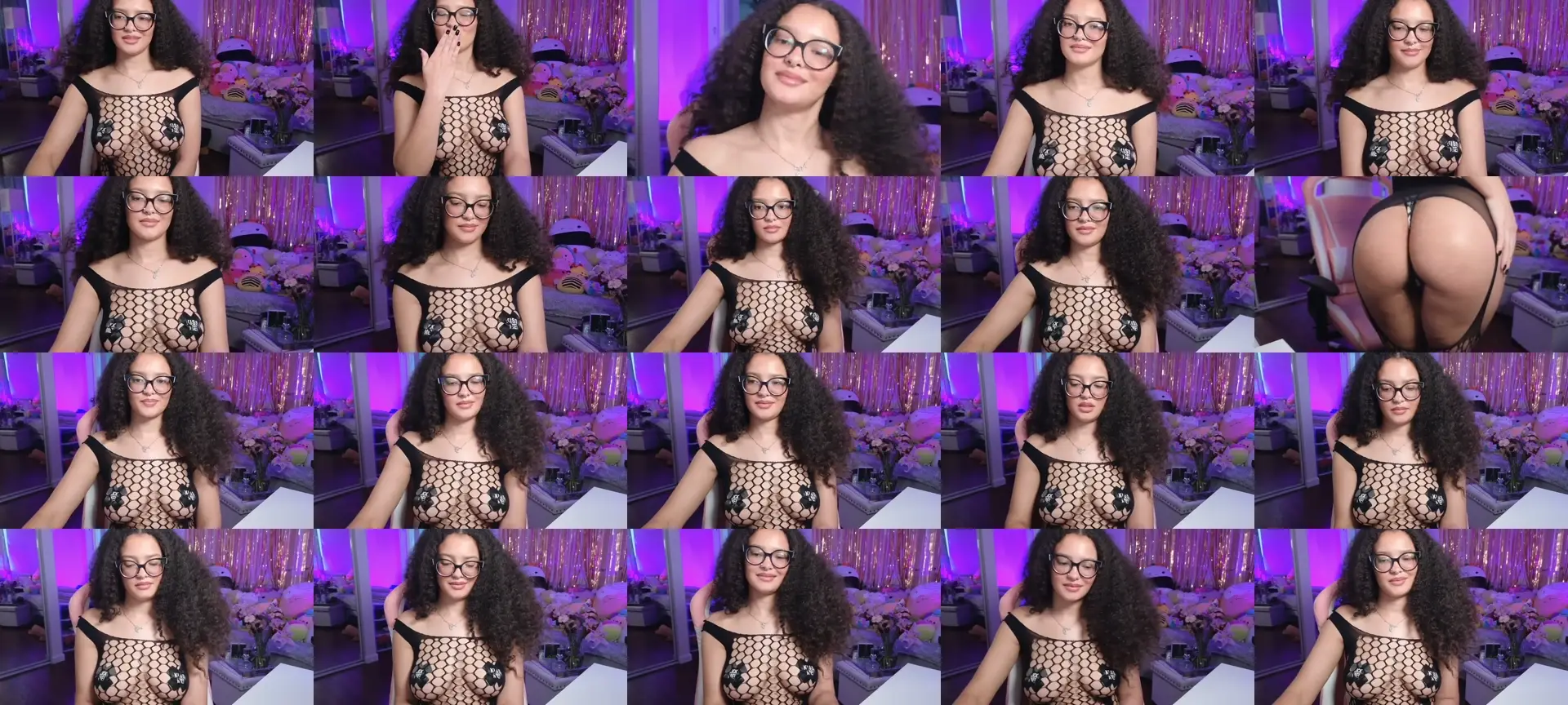 Amberbabyyy photo contact sheet