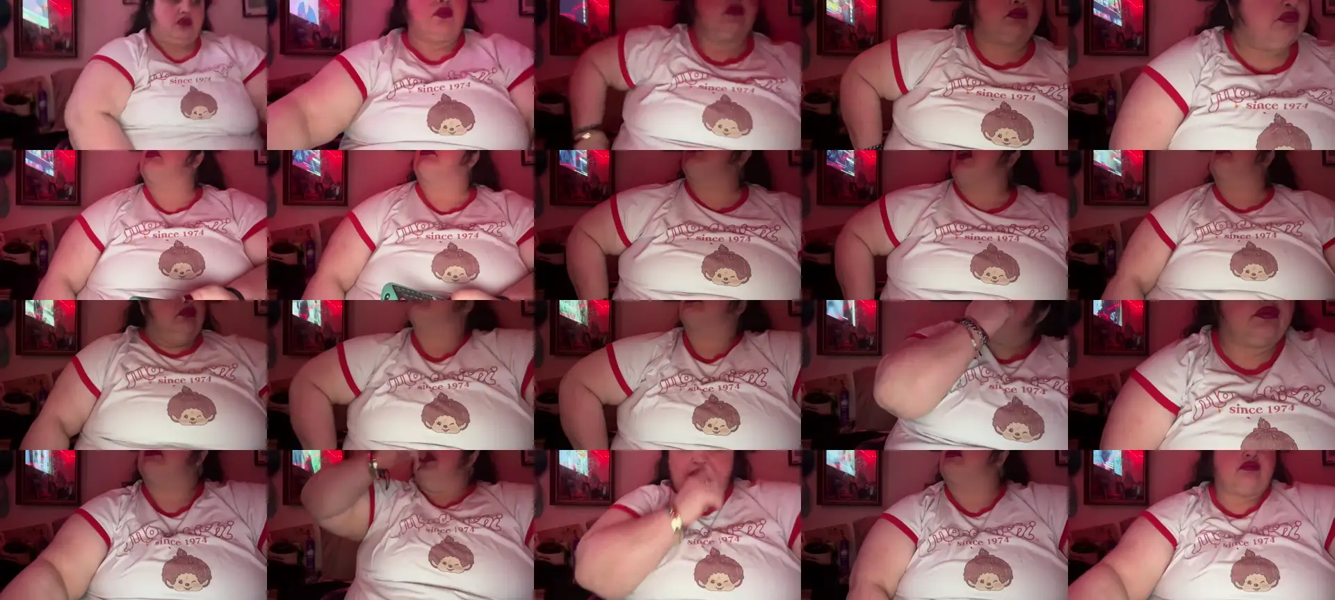 BbwFattitties photo contact sheet