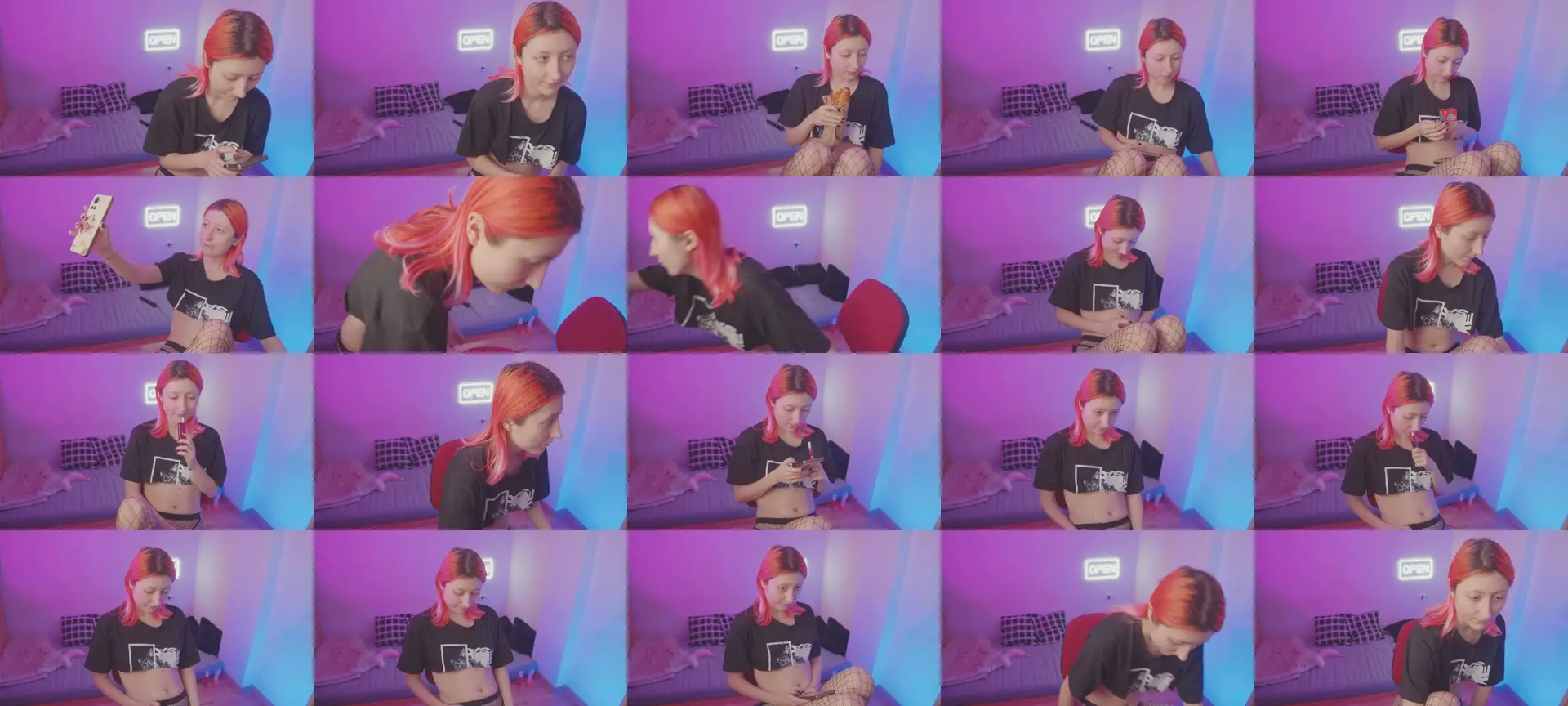 BloomFairy photo contact sheet