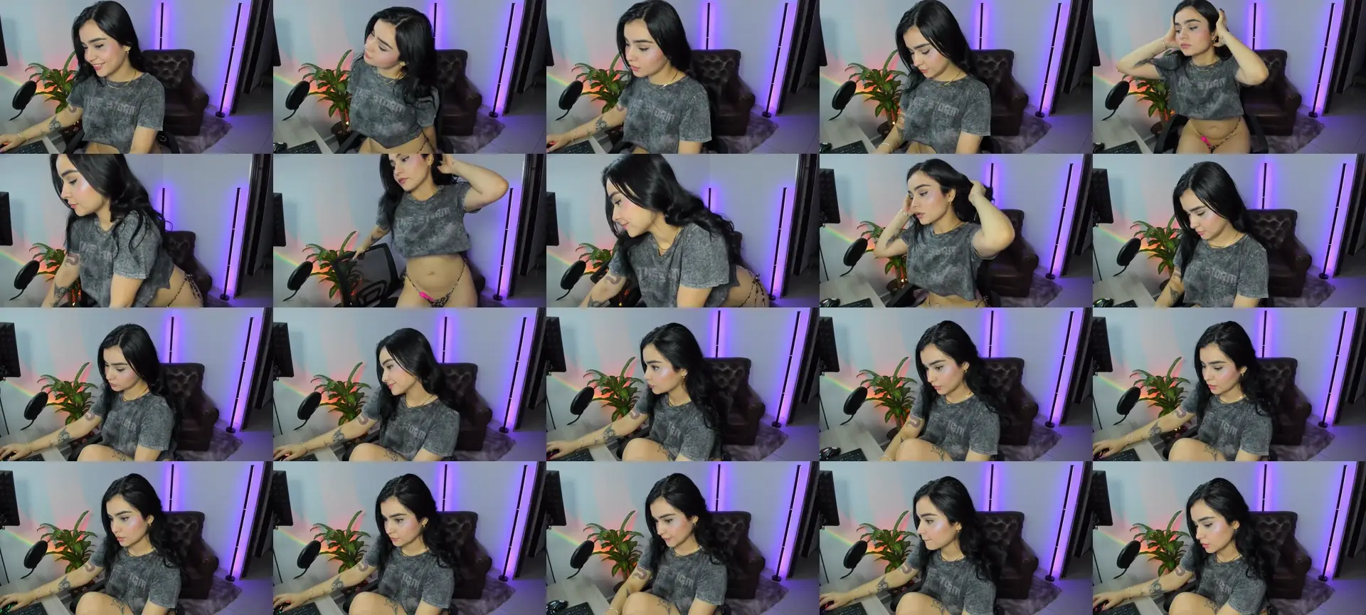 ConnieFontane photo contact sheet