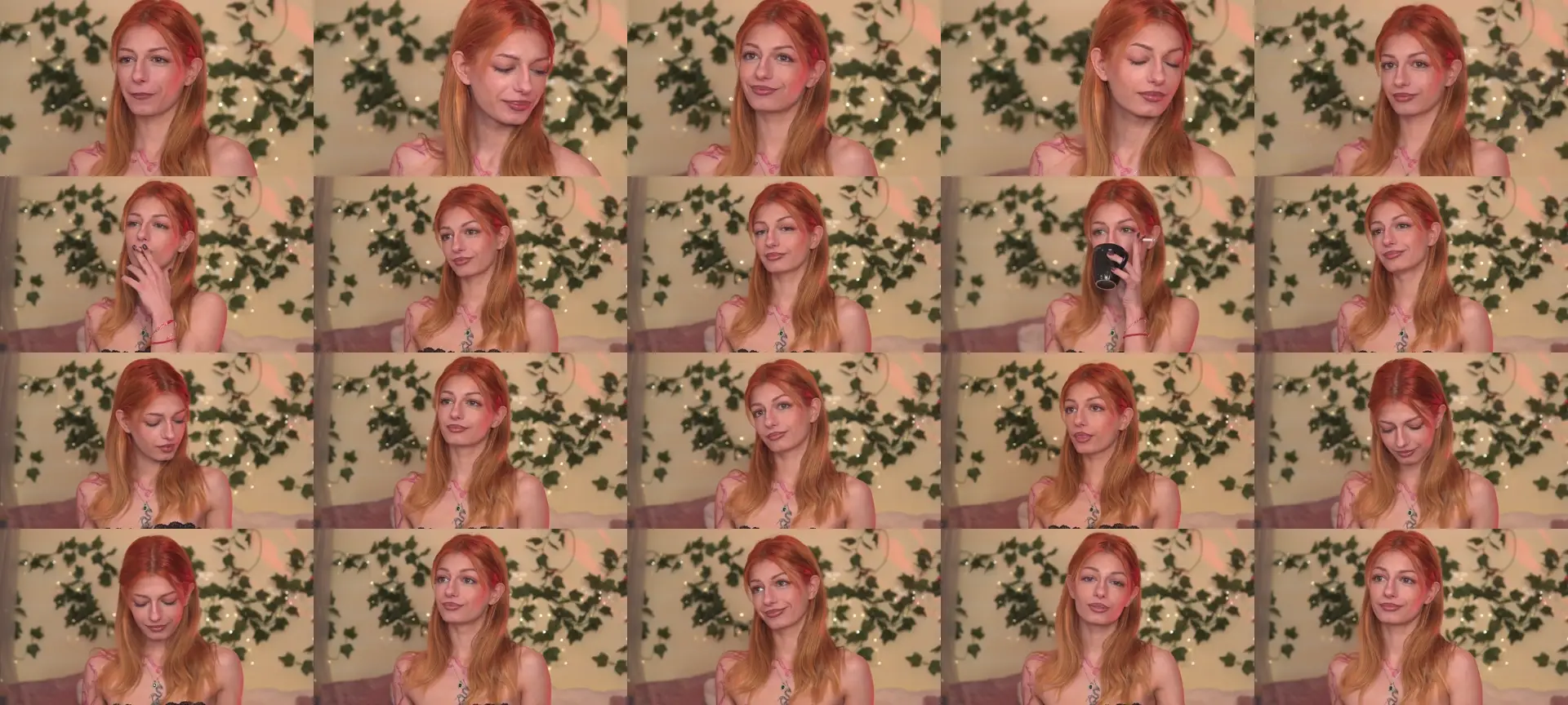 DaphneRose photo contact sheet