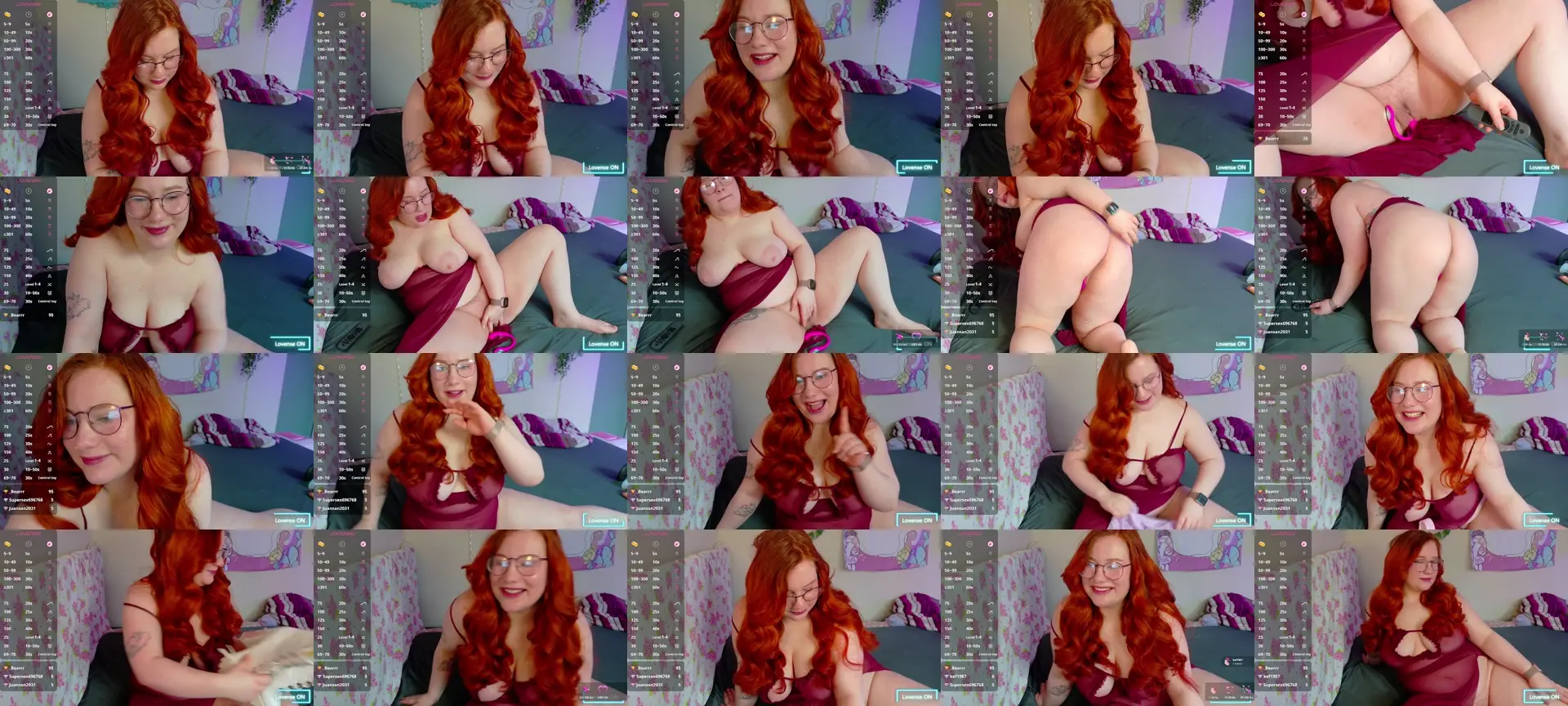 FluffyKity photo contact sheet