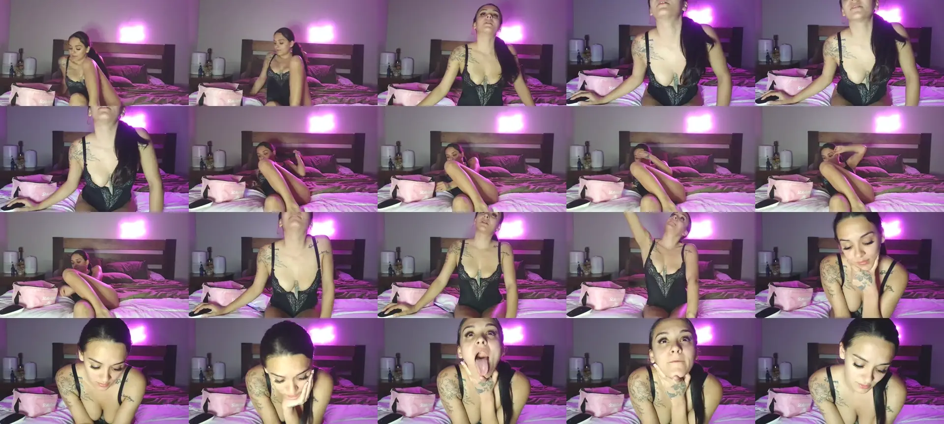 Ginalove18 photo contact sheet