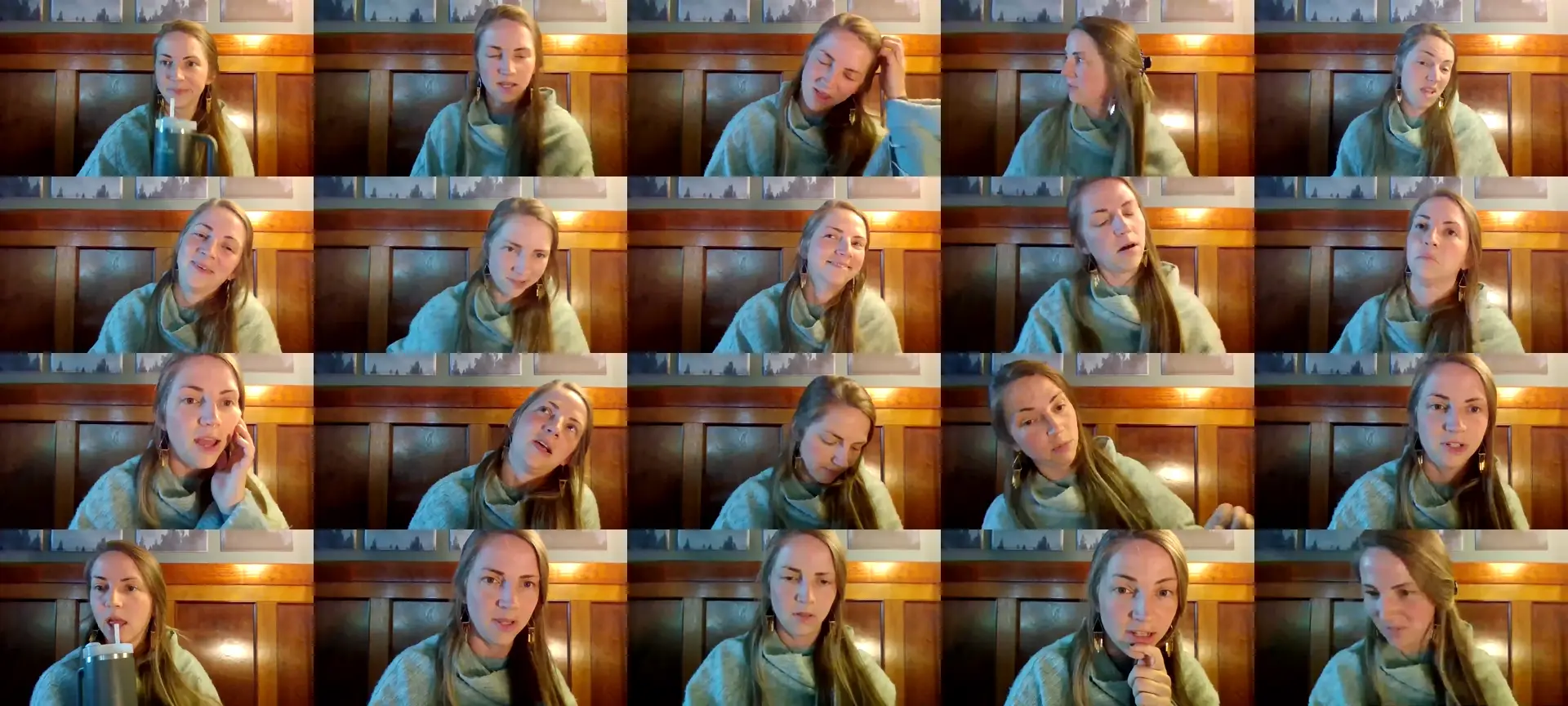 GwennieDragon photo contact sheet