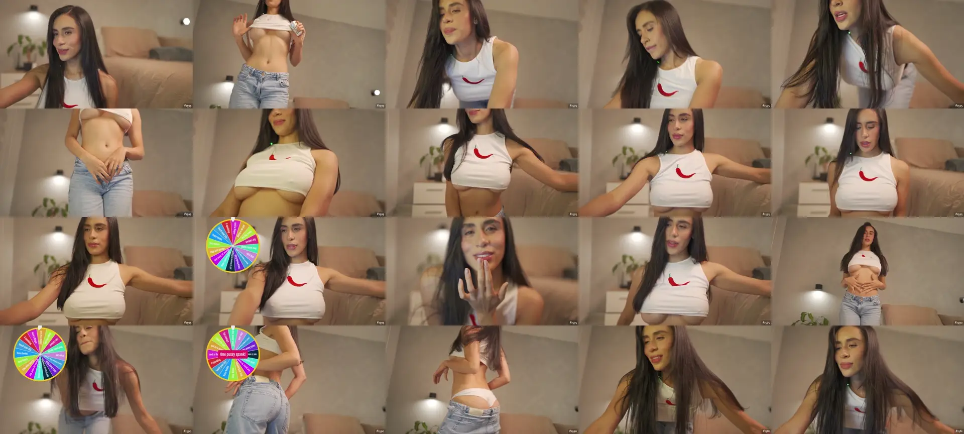 ImnotBrina photo contact sheet