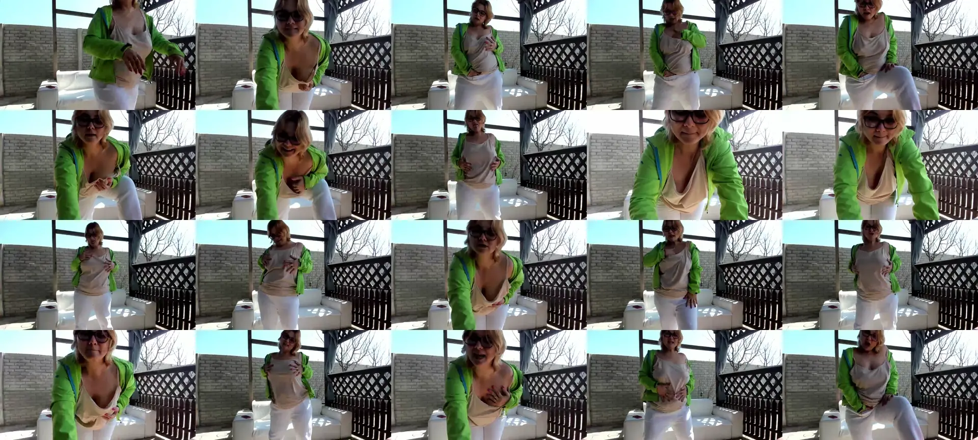 Juliana38 photo contact sheet