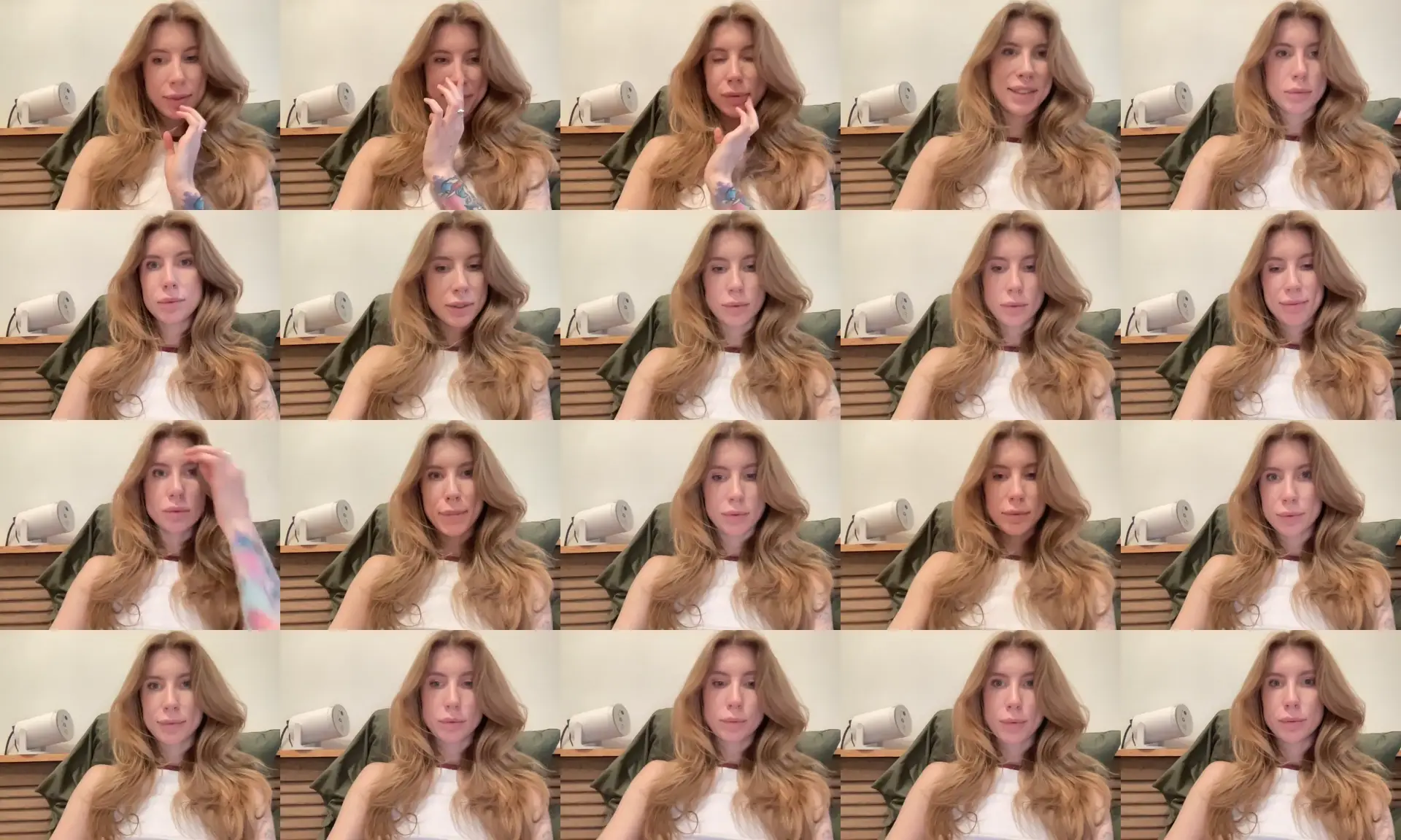 Kristiana photo contact sheet