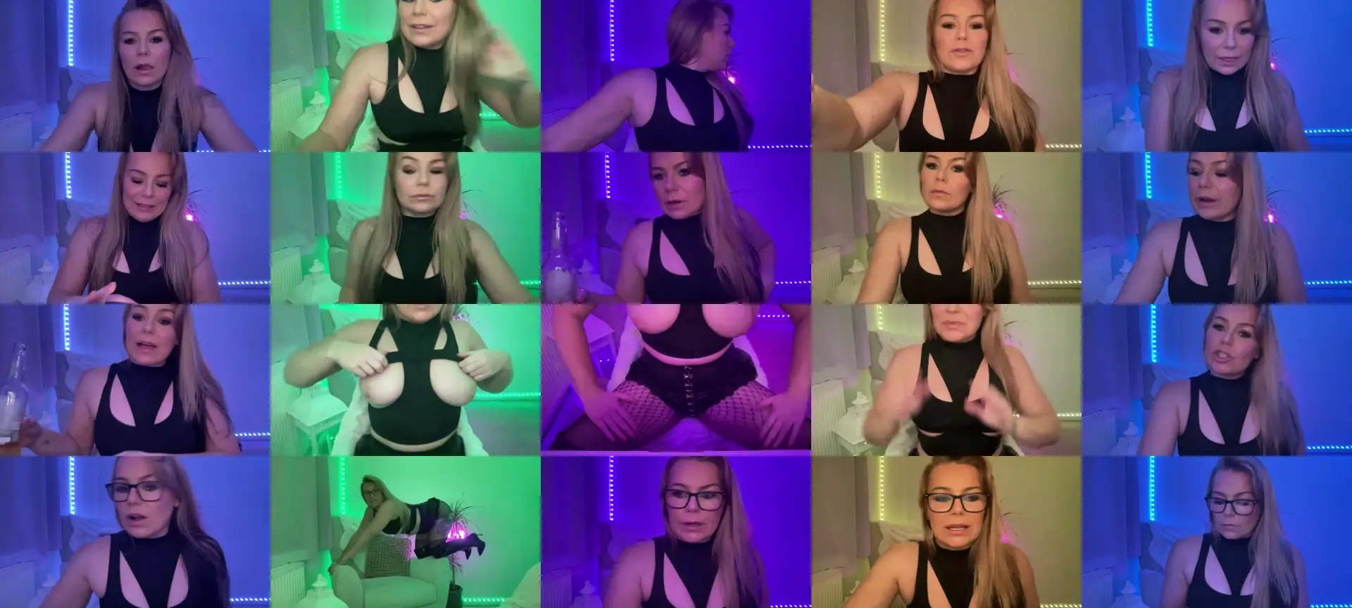 LarasDen photo contact sheet