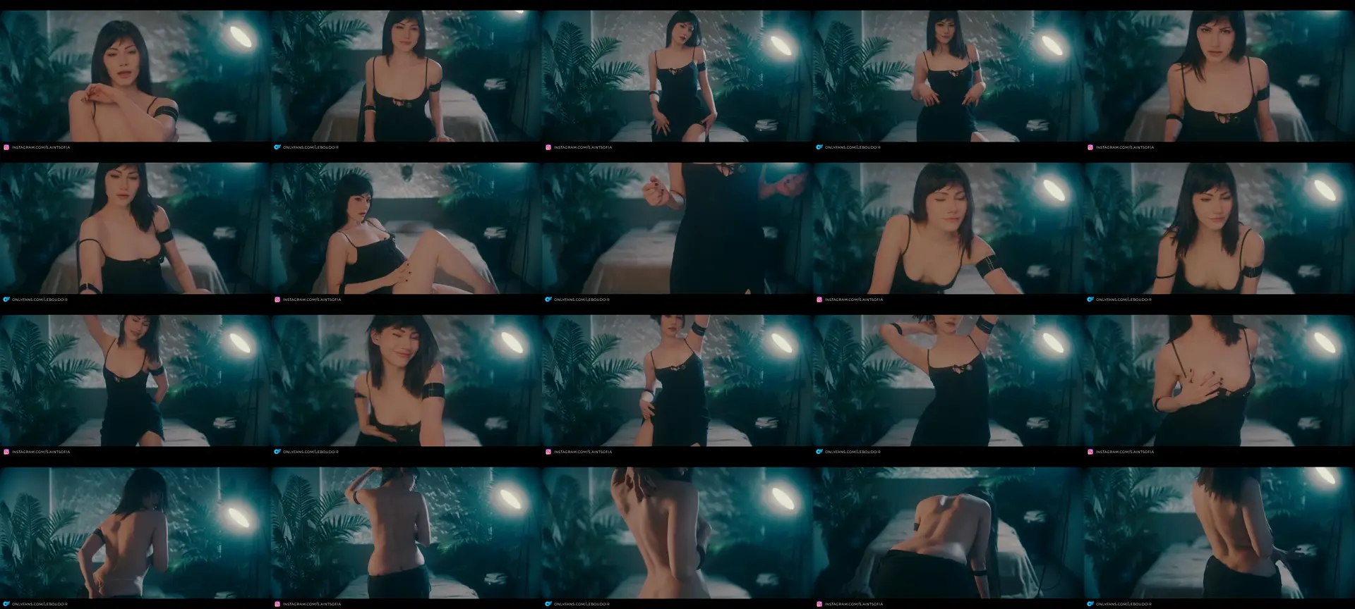 LeBoudoir photo contact sheet