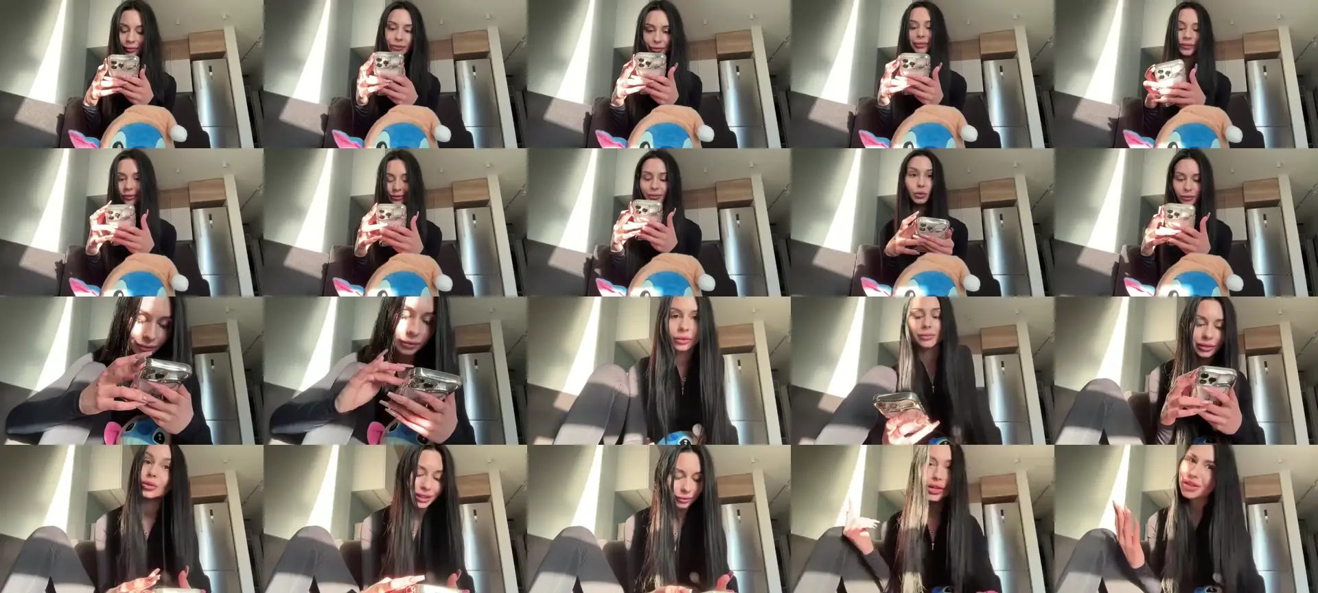 MoonevaEl photo contact sheet