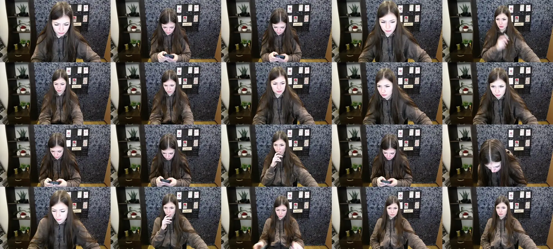 Prety_angel photo contact sheet