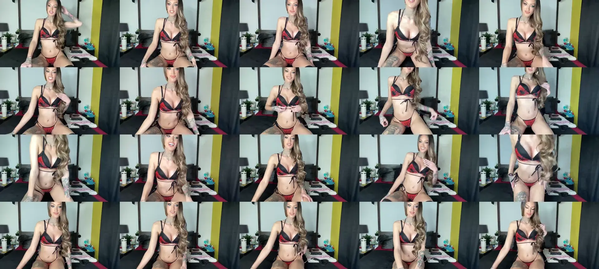 XBrielleX photo contact sheet