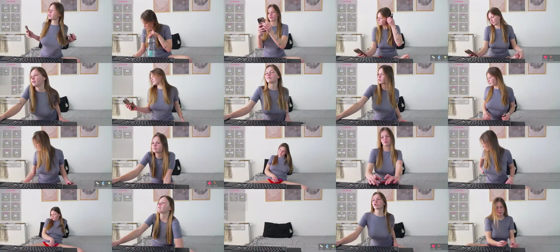 AnnitaSweet88 photo contact sheet