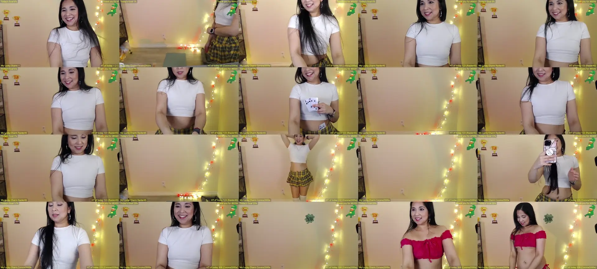 ATinyCassie photo contact sheet