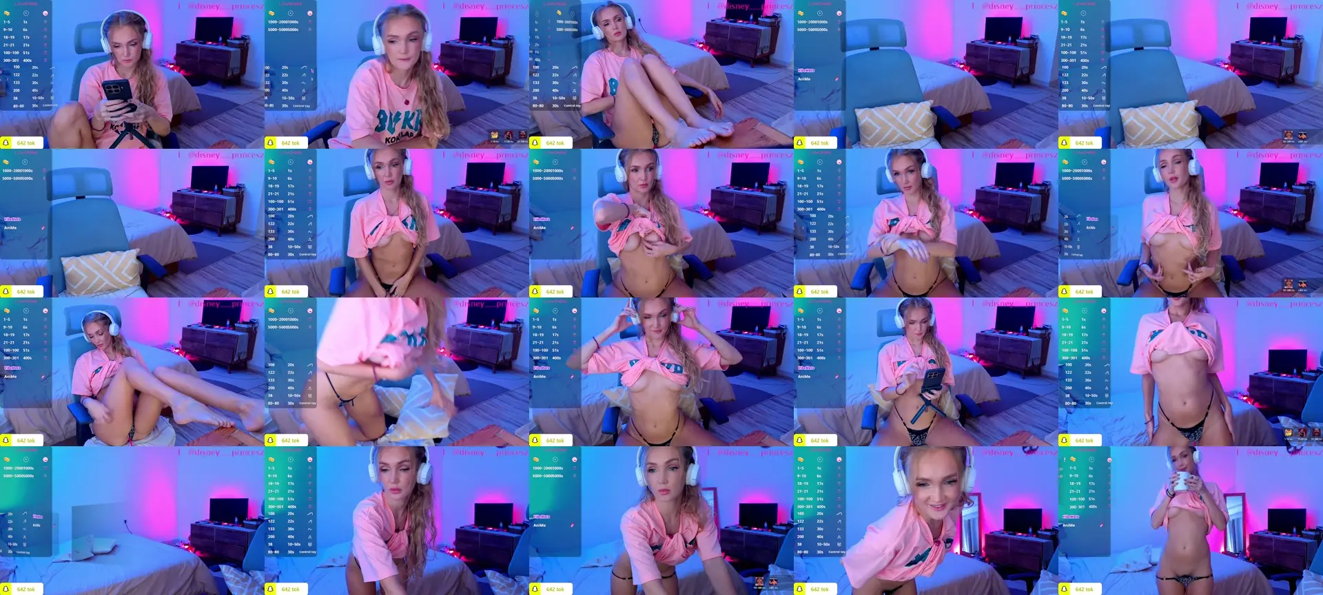 Babydollsxxx photo contact sheet