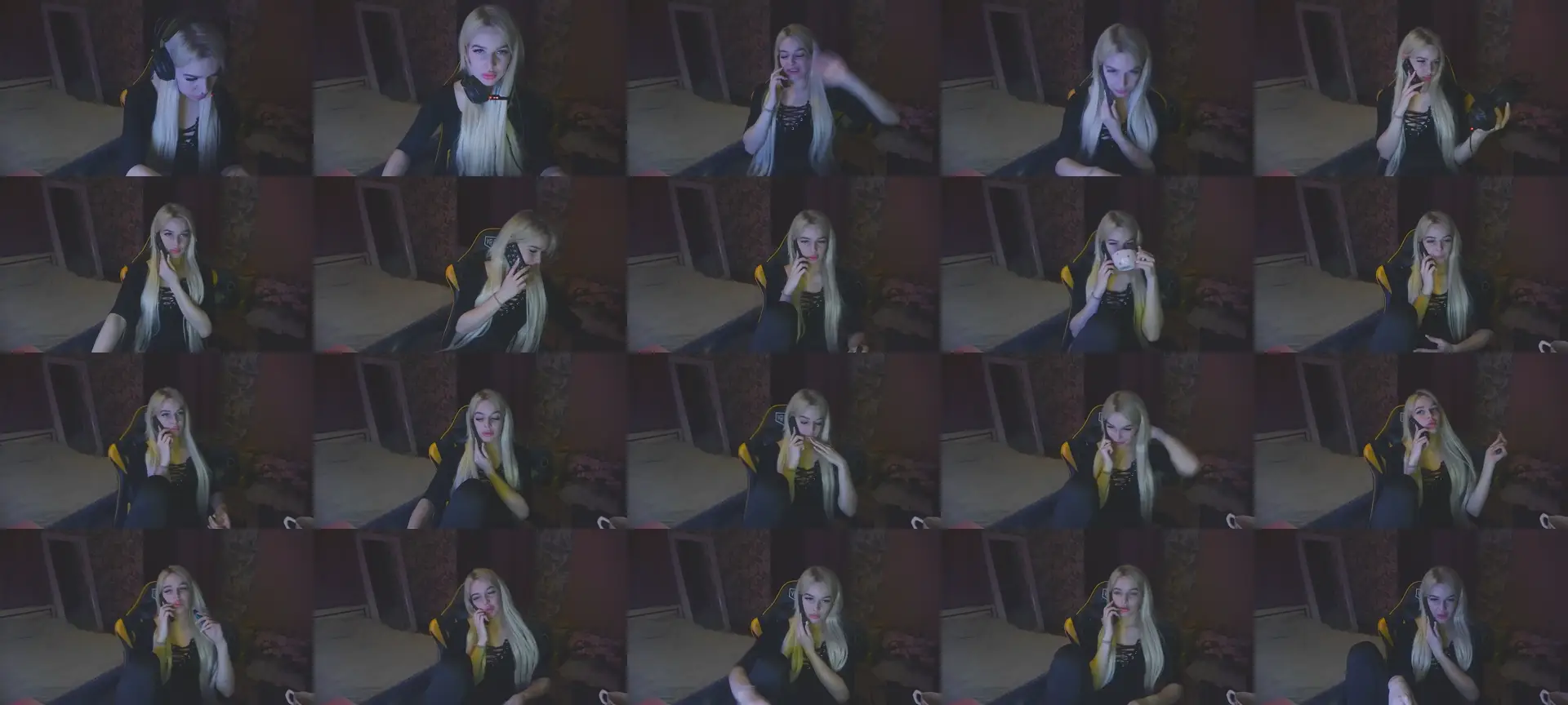 BarbyGirl photo contact sheet