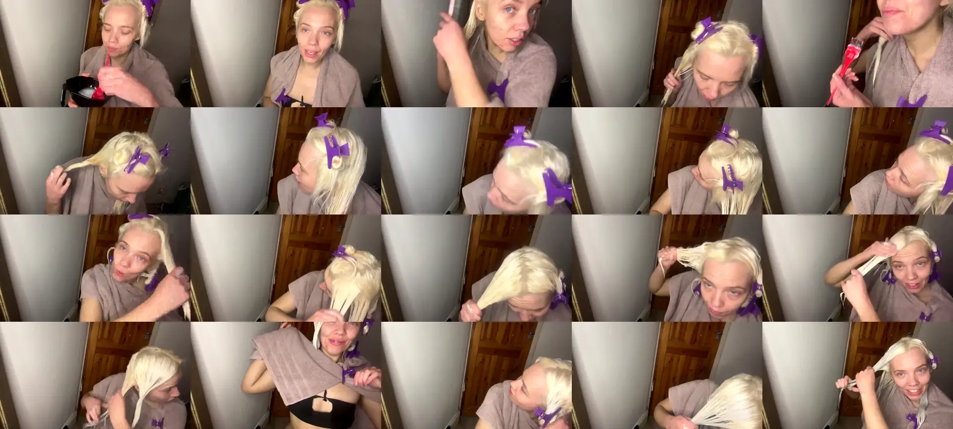 BonniesBack photo contact sheet