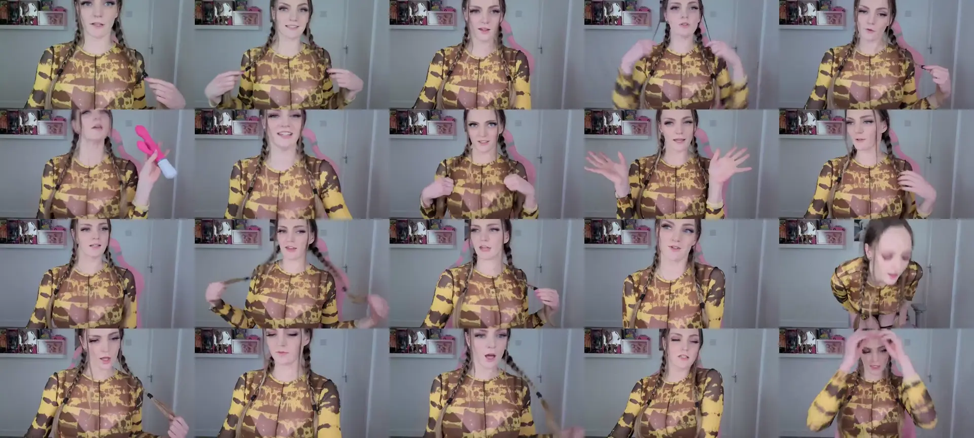 Carlyraesum photo contact sheet