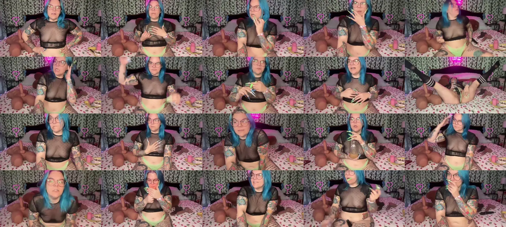 CherryBomb photo contact sheet
