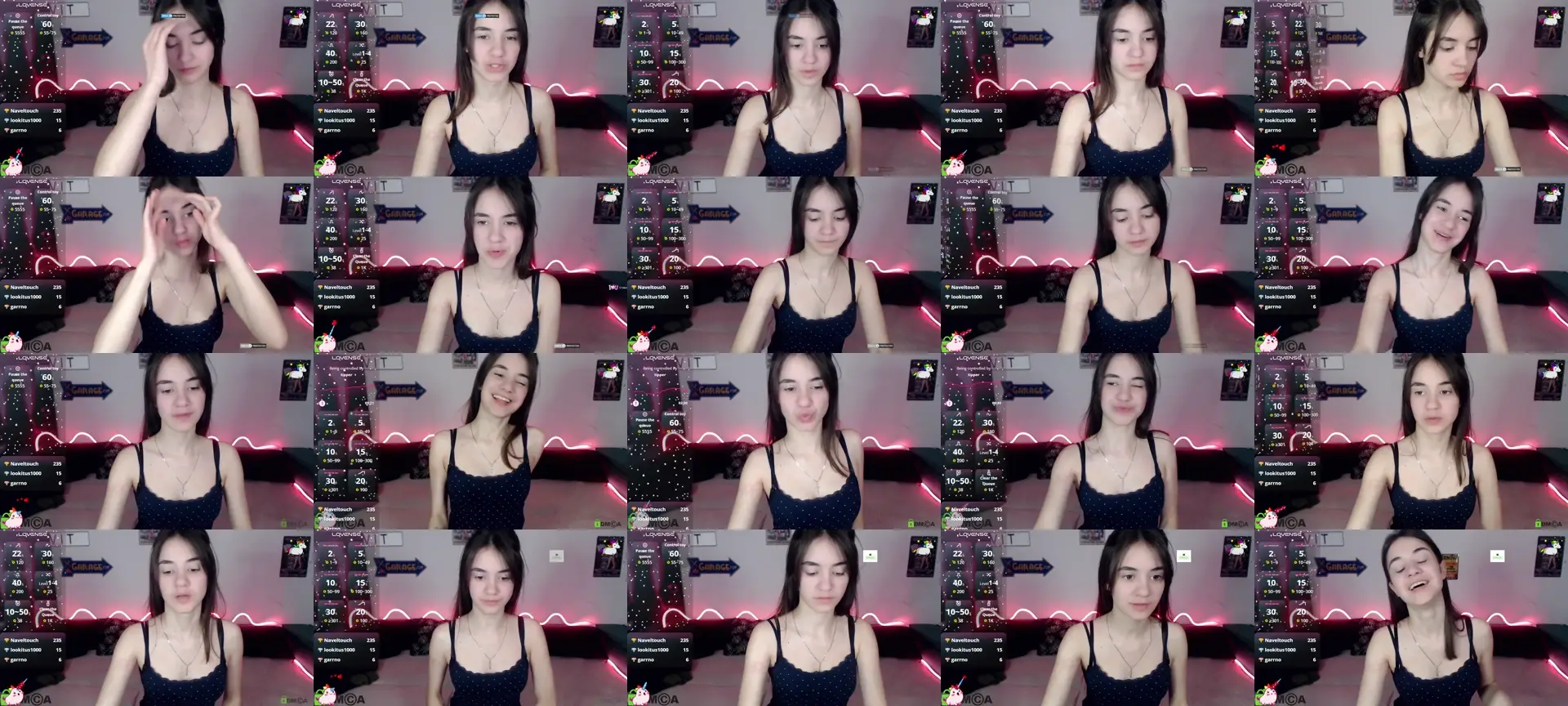 Evangalieque photo contact sheet