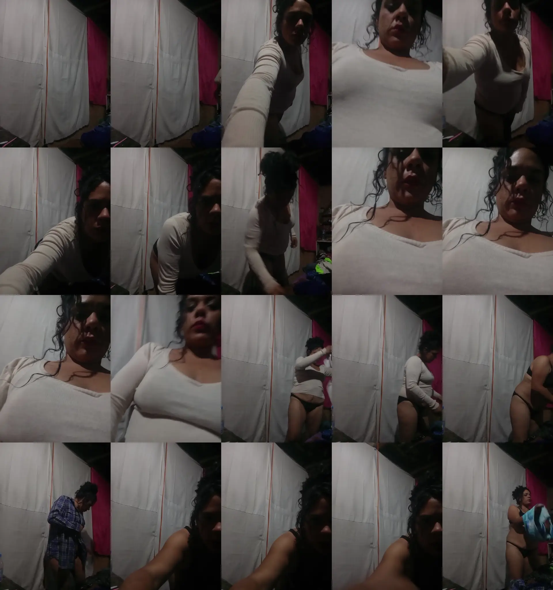 GdessLatinMx photo contact sheet