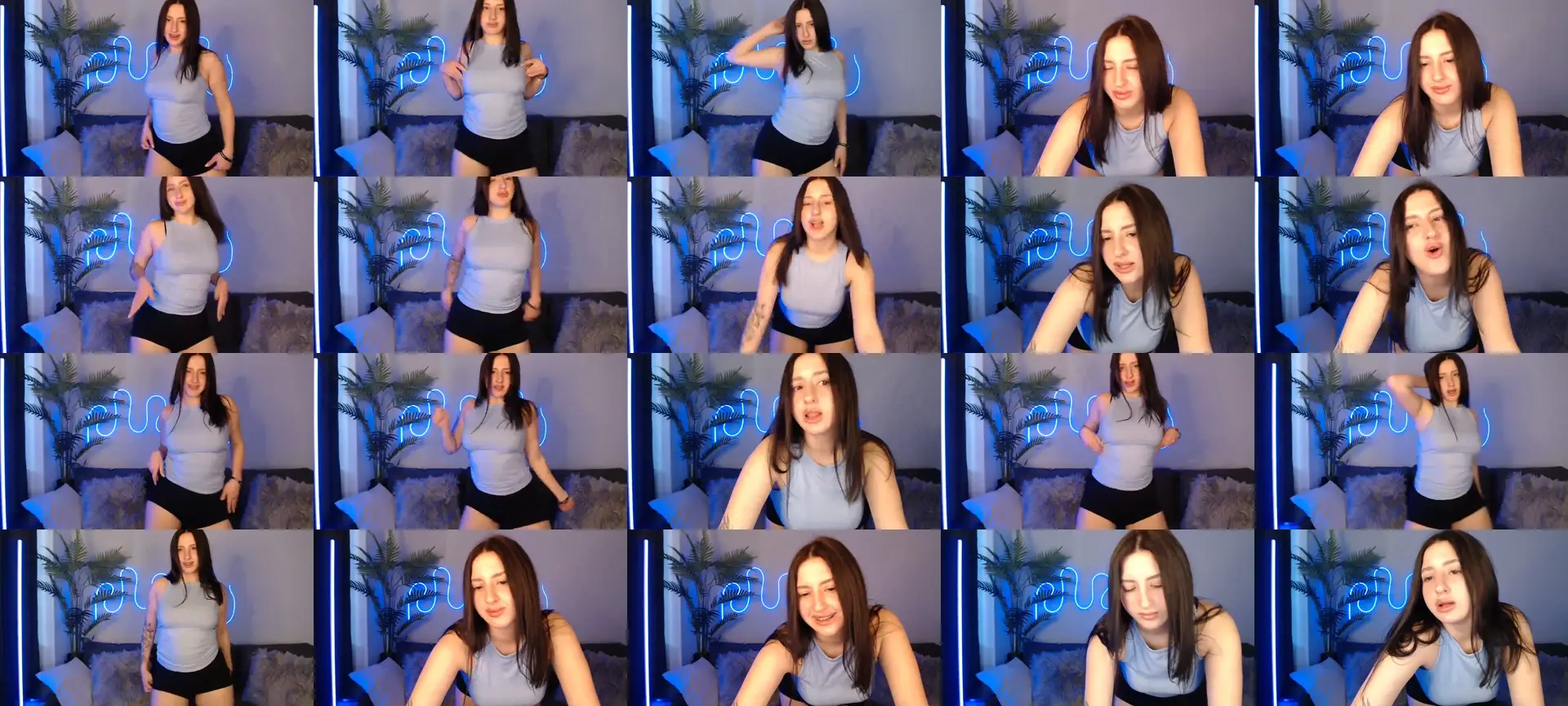 HoneyLeya photo contact sheet