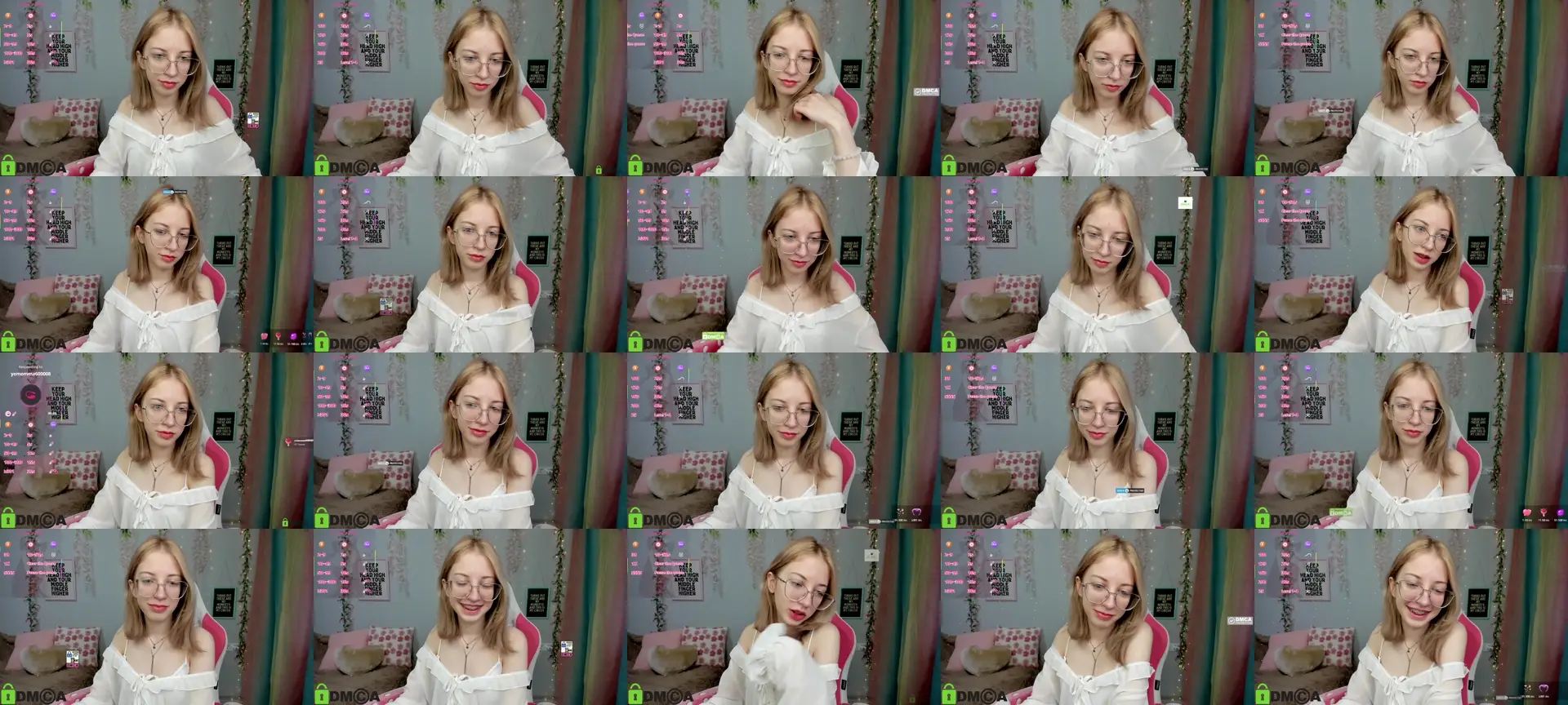 InfernoMia photo contact sheet