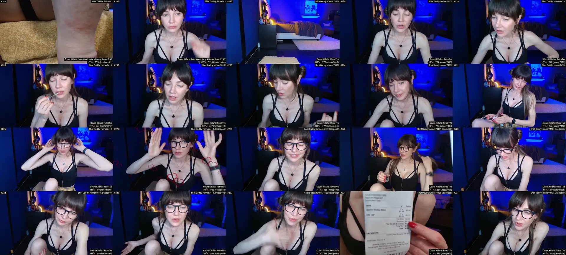 LaQueefa photo contact sheet