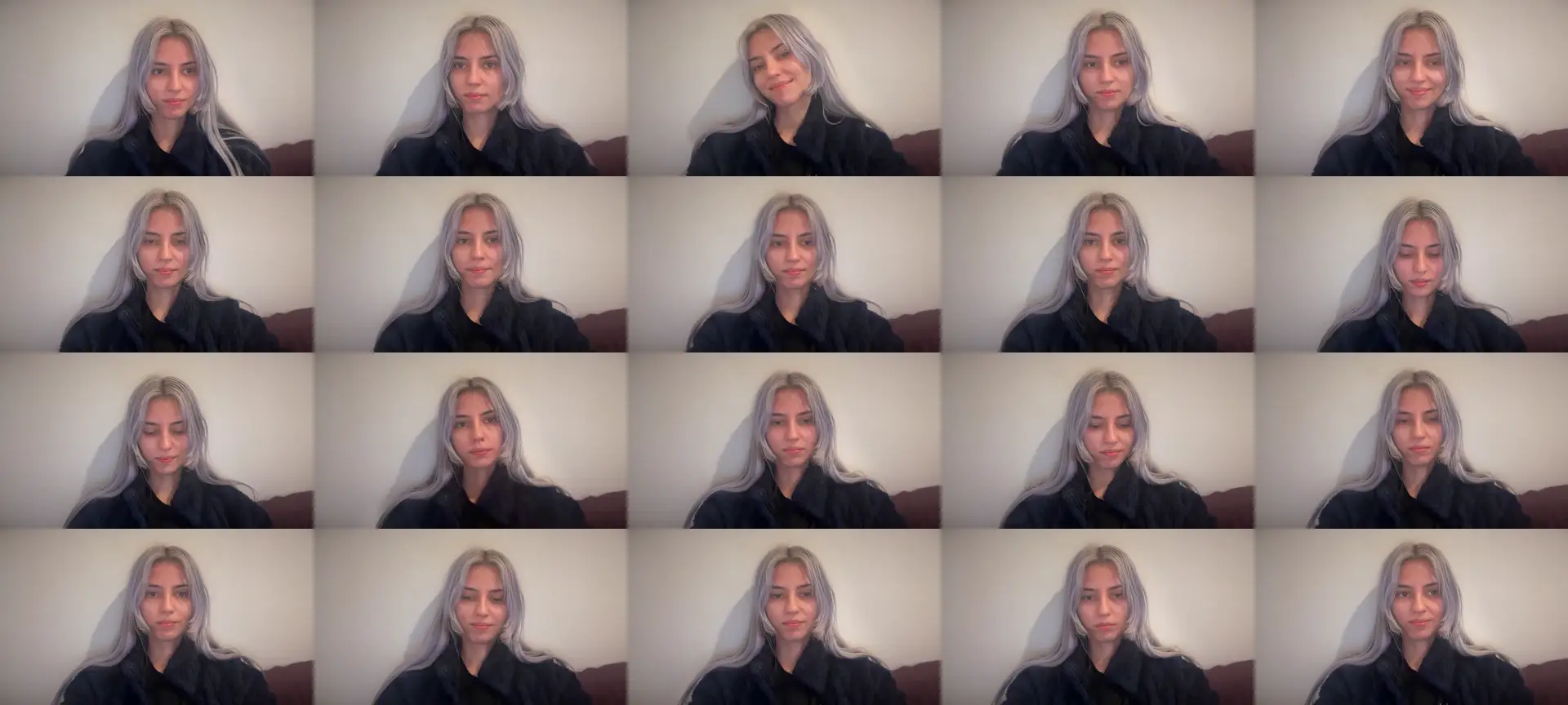 LLuckyGirl photo contact sheet