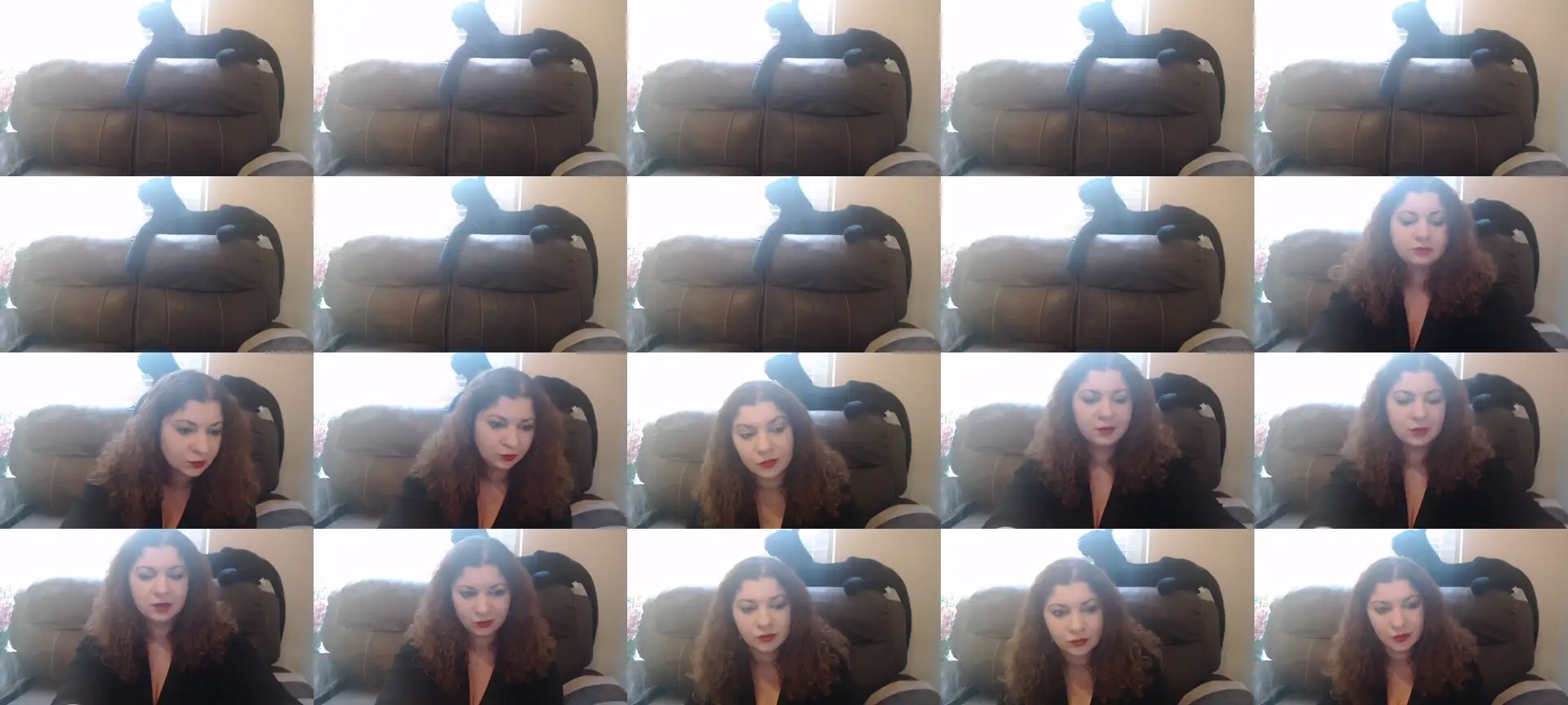 MilenaDivine photo contact sheet