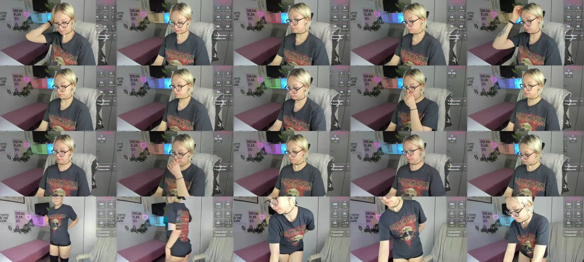 NekoSora photo contact sheet