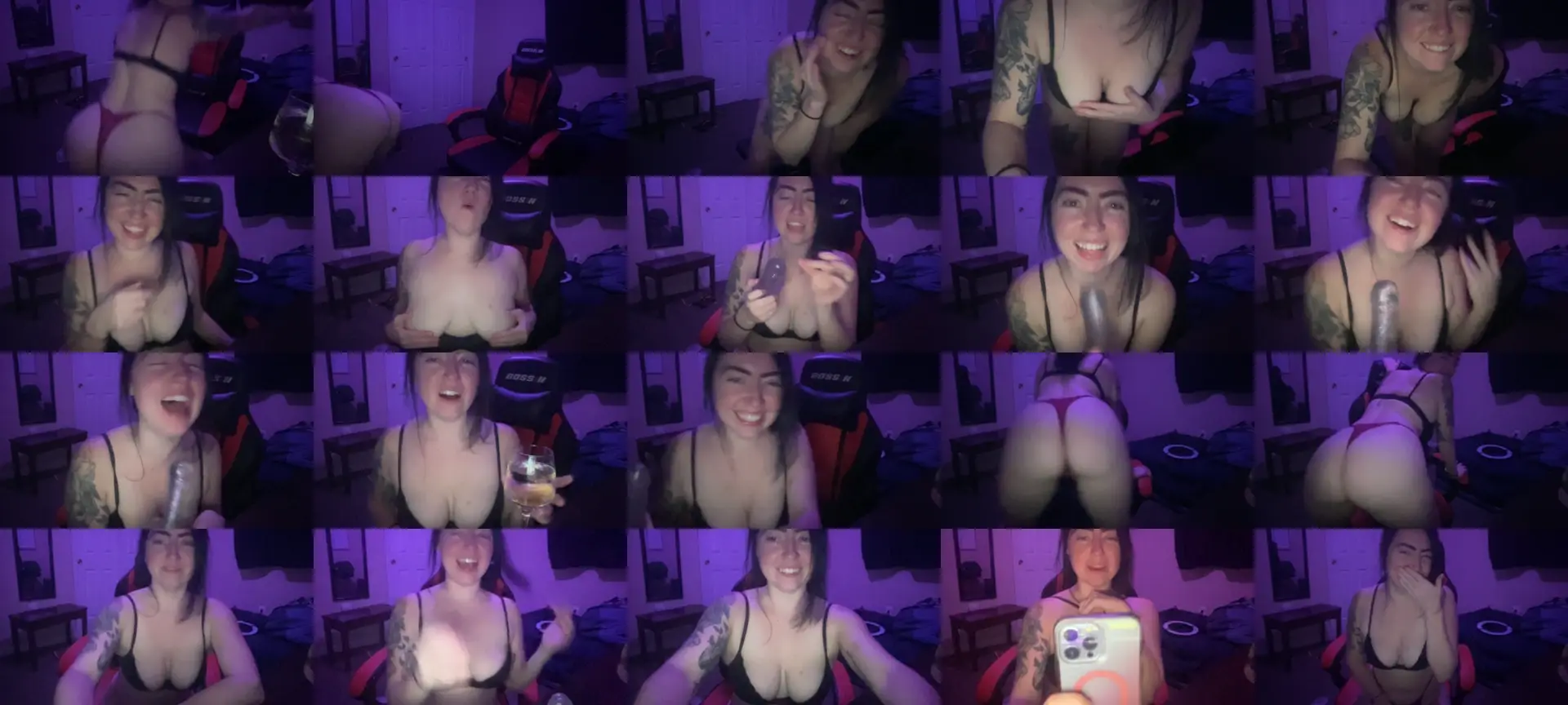 SamaraNoir photo contact sheet