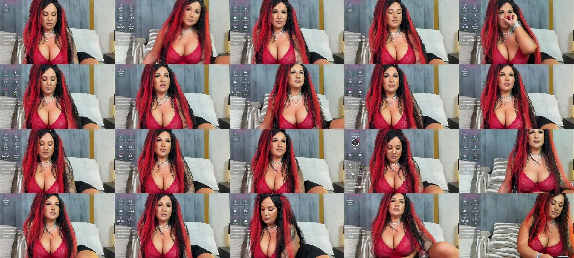 SierraQuinn photo contact sheet