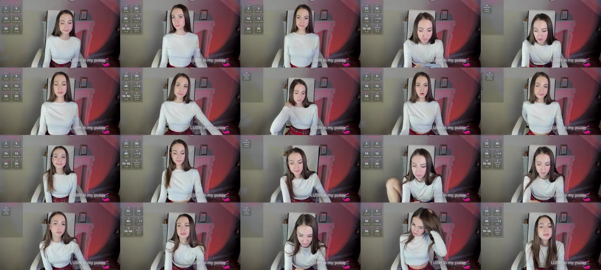 Sophie_Rocks photo contact sheet