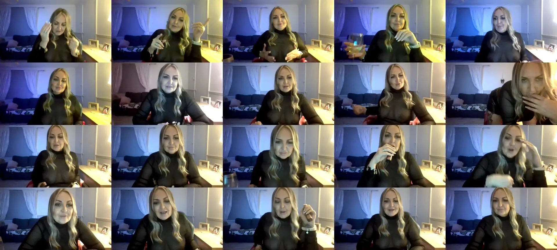 UKmilfy photo contact sheet