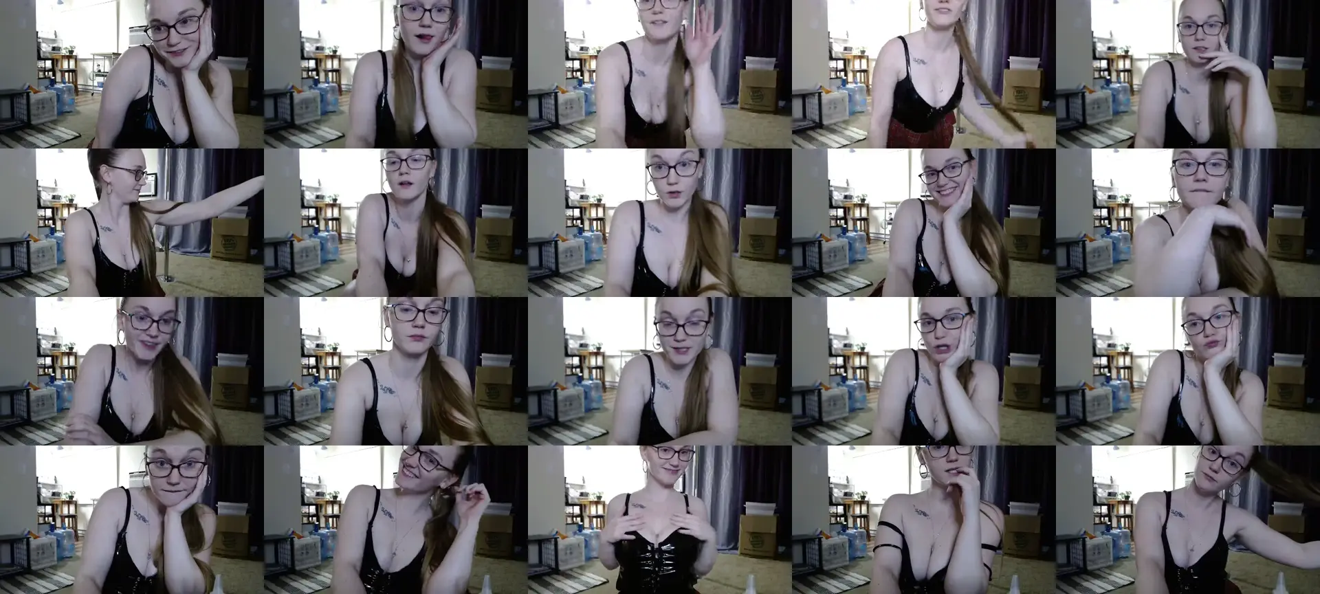 Velvetvixxsin photo contact sheet