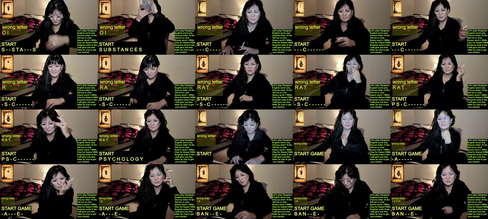 YourDreamLov photo contact sheet