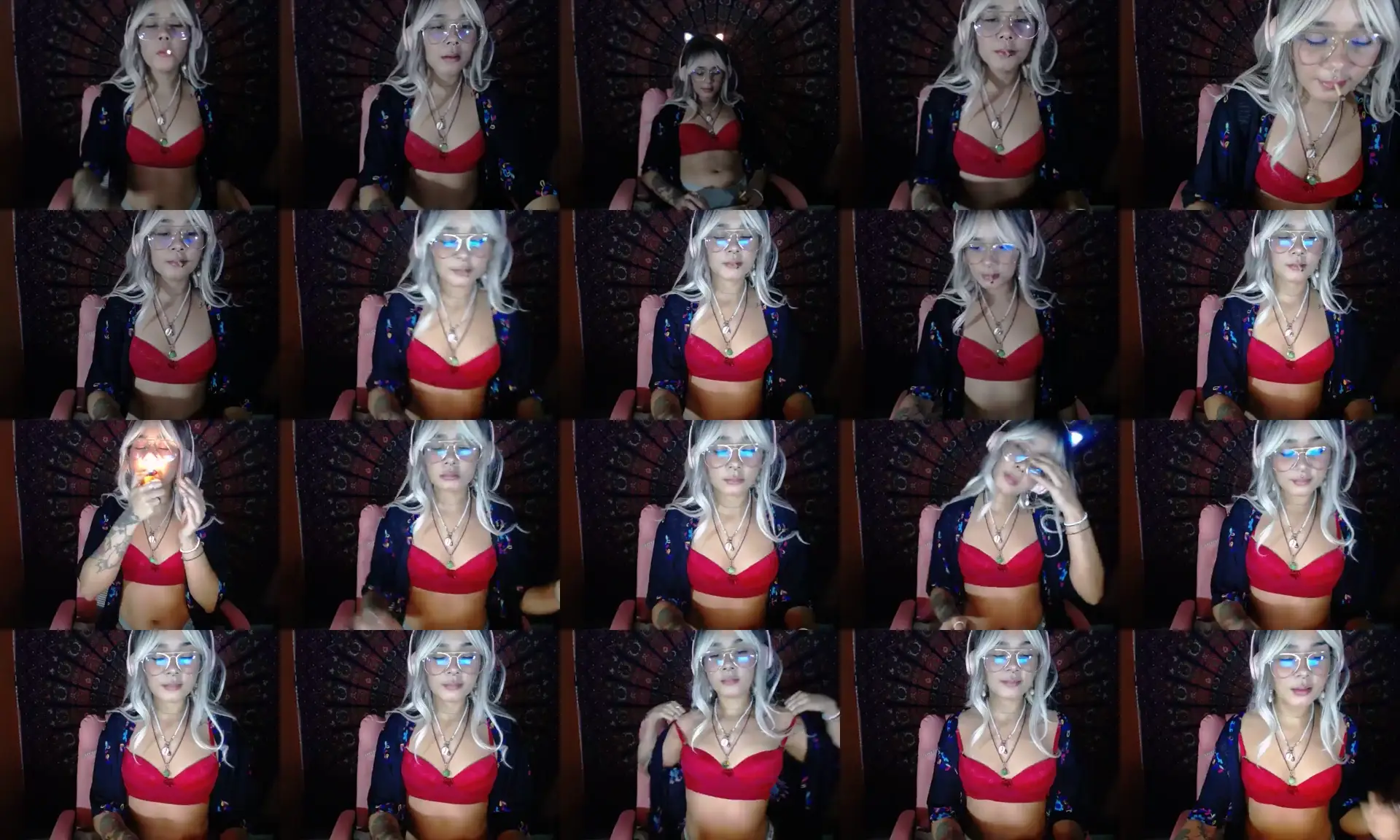 Dellirium photo contact sheet