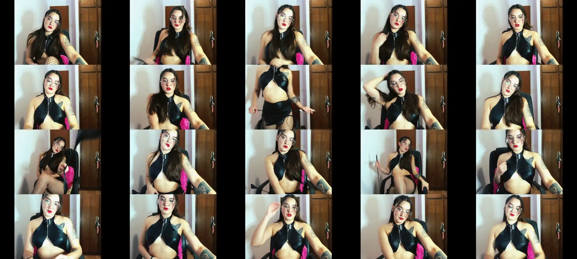 GodessNami photo contact sheet