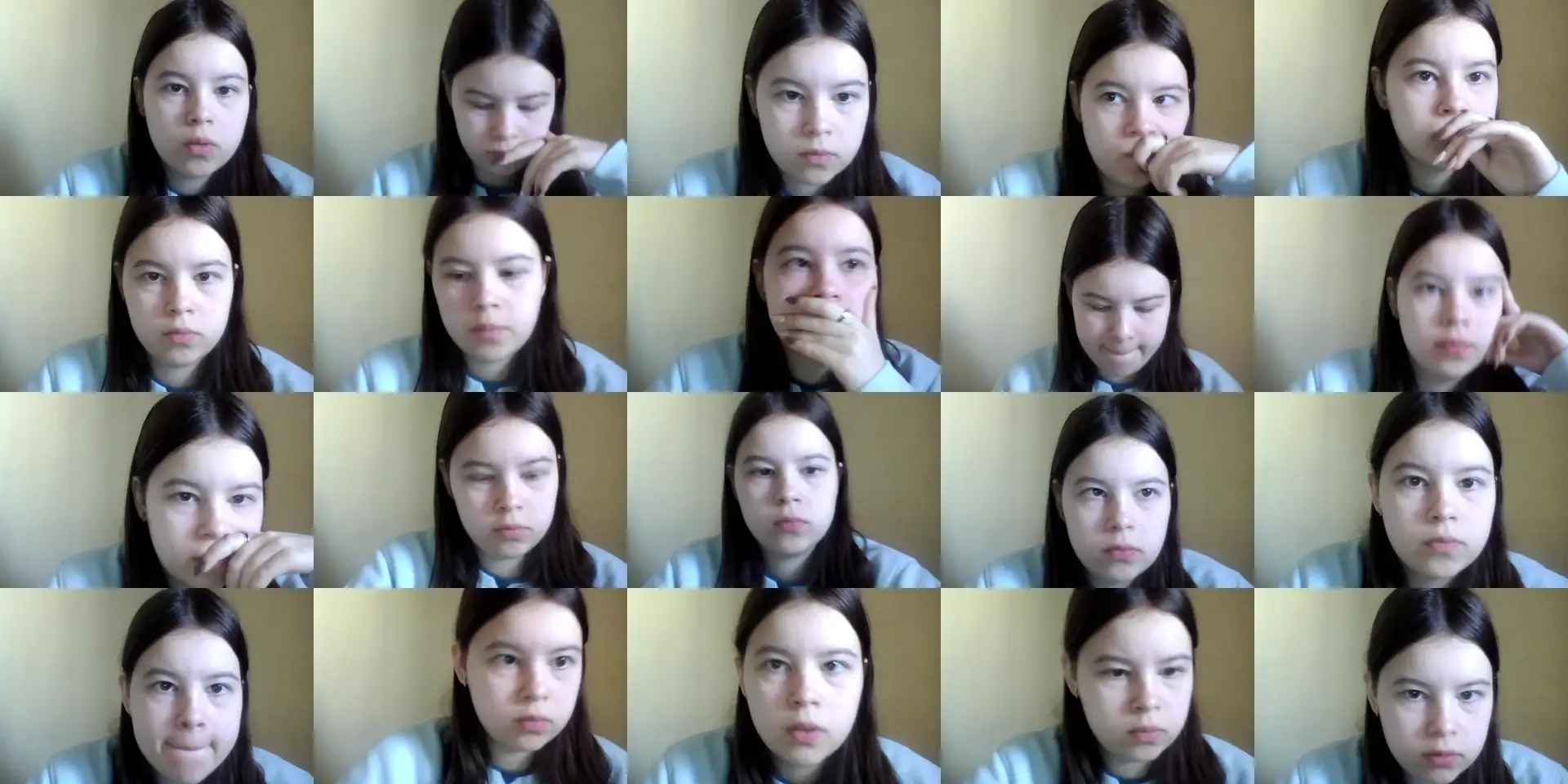 LanaAmore photo contact sheet