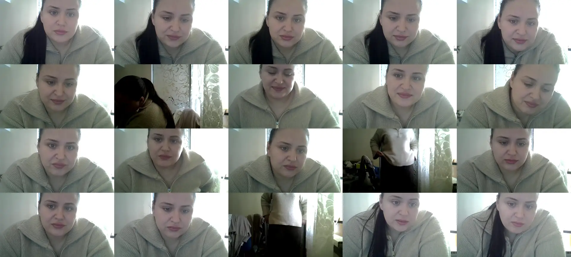 LunaFrost photo contact sheet