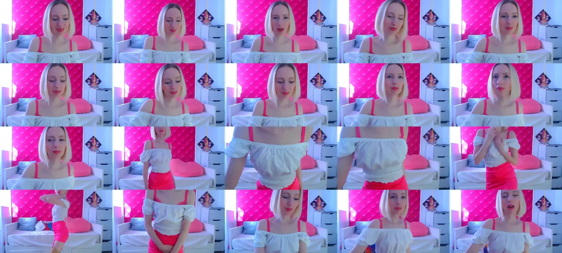 PetitePrincez photo contact sheet