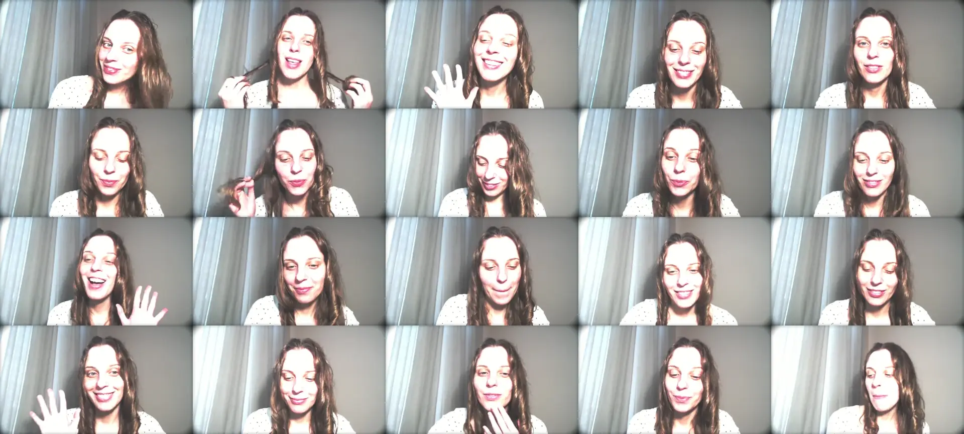 Cutielady_ photo contact sheet