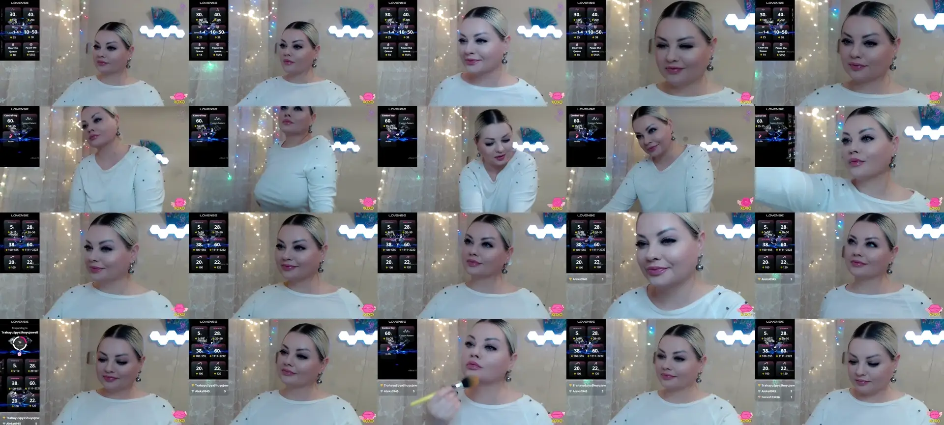 FairyJewell photo contact sheet