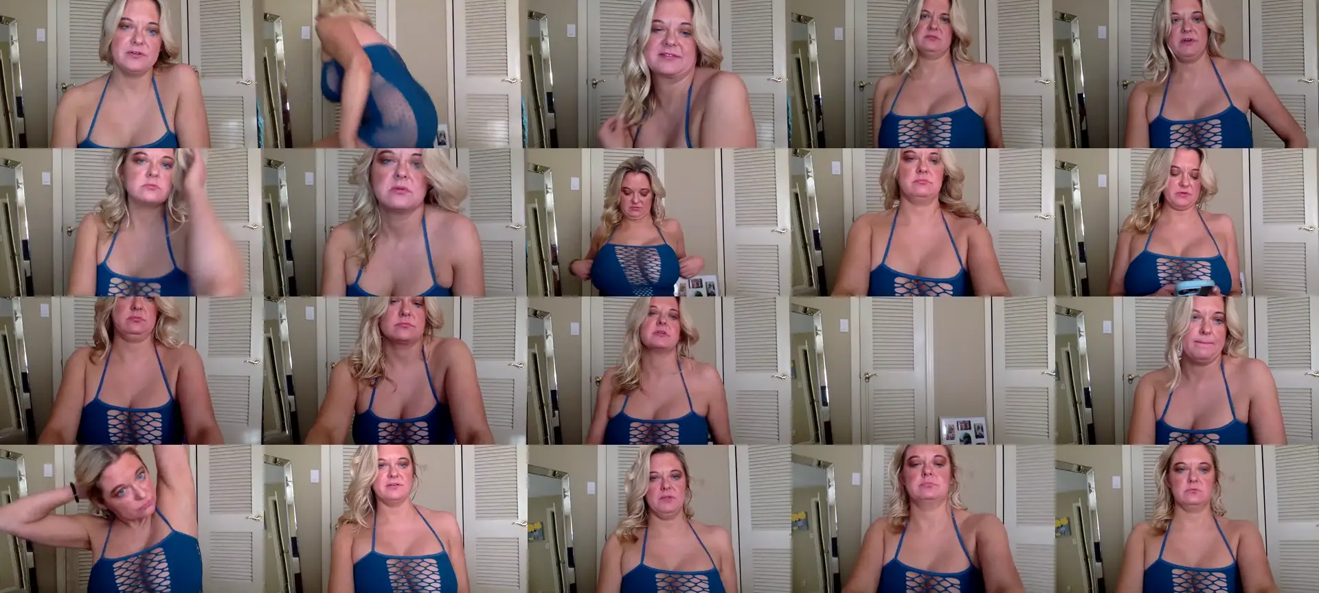 FallonFuxx photo contact sheet